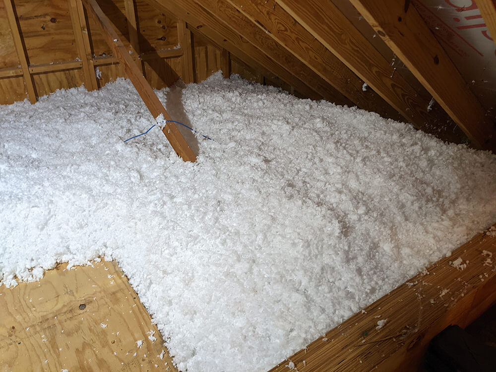 Southern Idaho blown in attic insulation